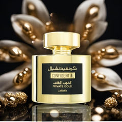 Lattafa Confidential Private Gold spray demonstrates long-lasting scent for day-to-night use.