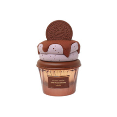 Lattafa Cookie Crave 75ml flacon close-up highlighting vanilla sugar notes.