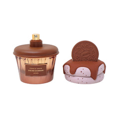 Lattafa Cookie Crave vanilla-sugar note detail evokes warm sweetness.