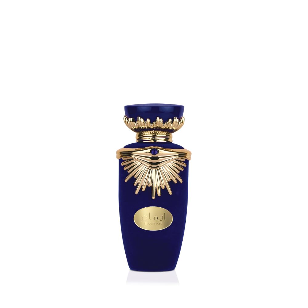 Lattafa Emaan bottle shows a versatile unisex scent for day-to-night wear