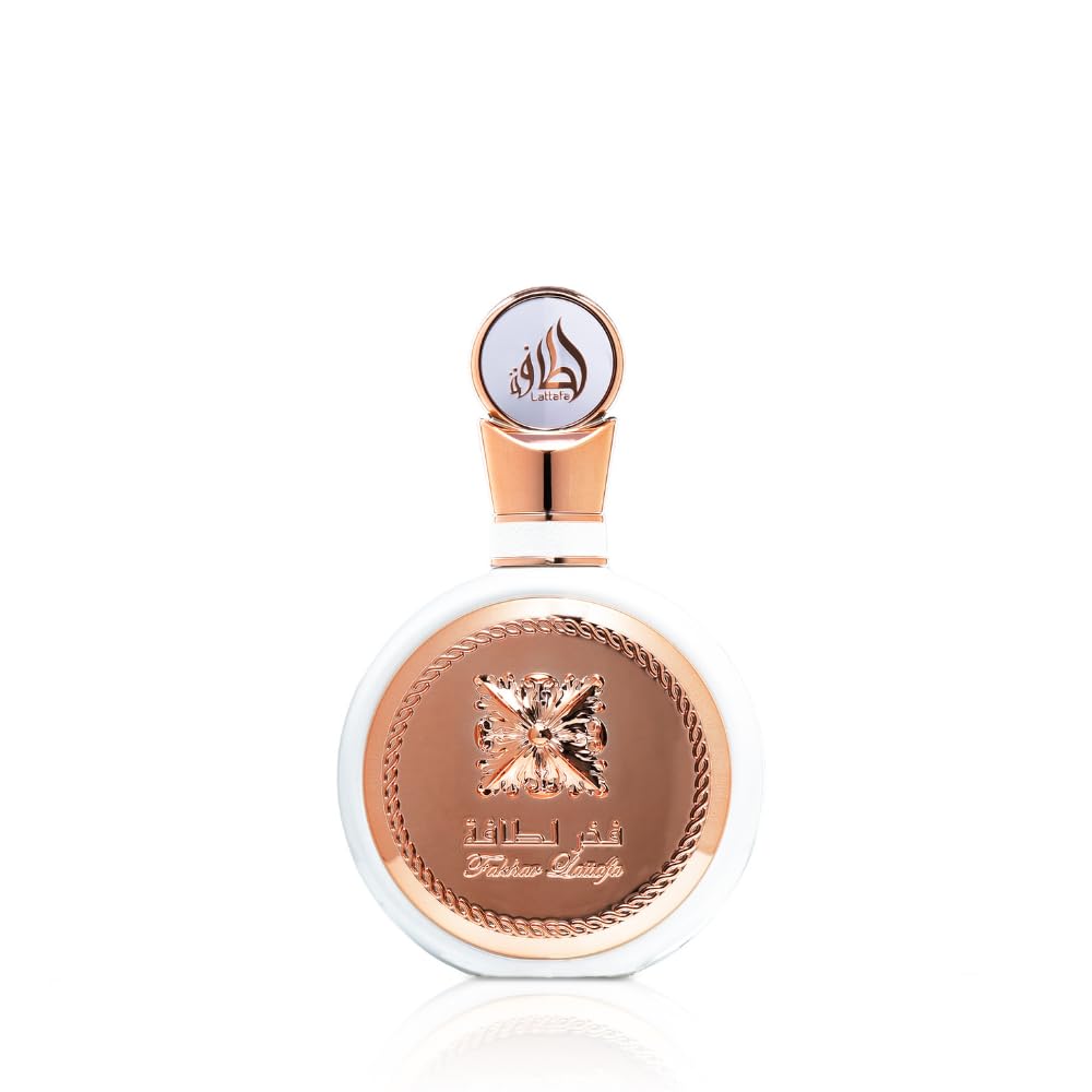 Lattafa Fakhar EDP bottle with golden accents for elegant daytime fragrance