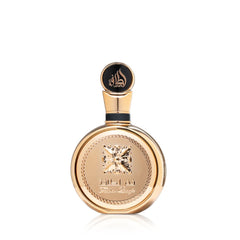 Lattafa Fakhar Gold Extrait bottle with premium design and long-lasting allure