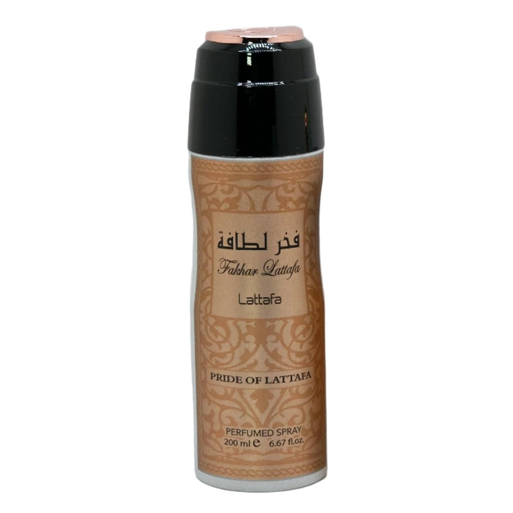 Lattafa Fakhar packaging display hints at gift-ready presentation.
