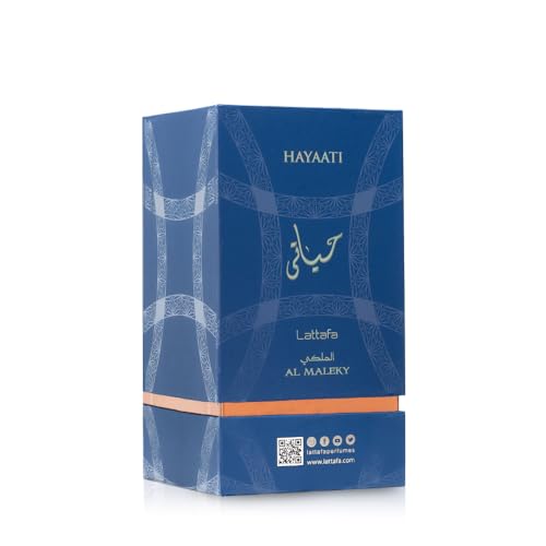 Lattafa Hayaati Al Maleky spray-mist suited for daily or evening wear