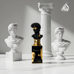Lattafa His Confession base notes deliver warmth and a lasting impression.