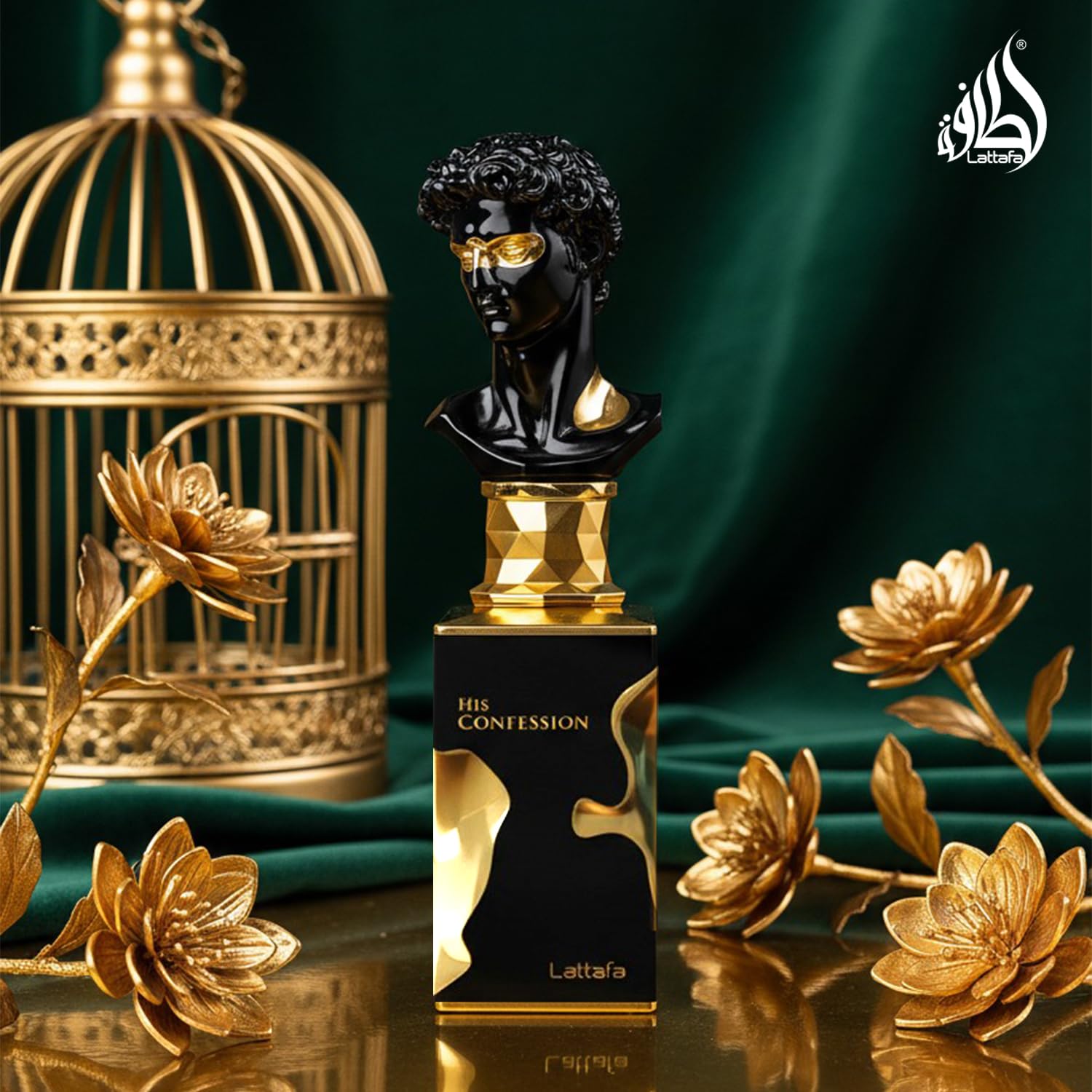 Lattafa His Confession woody-scent profile suitable for modern masculine style.