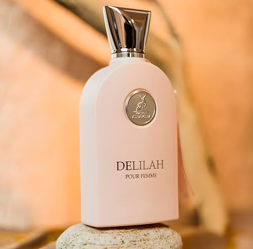 Delilah perfume packaging with ribbon, elegant gifting option for fragrance lovers.