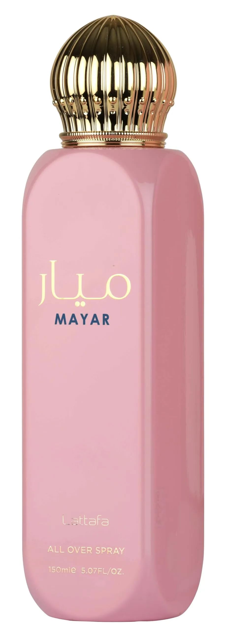 Lattafa Mayar bottle front showcases a chic perfume for effortless daily elegance.