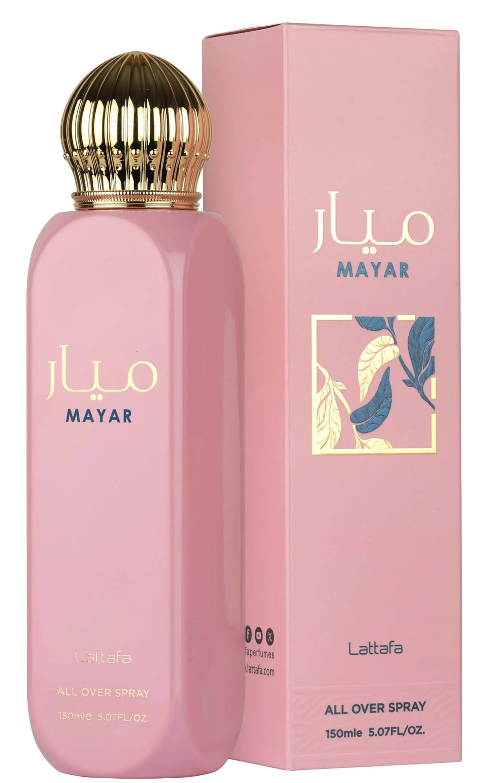 Lattafa Mayar rose and magnolia notes create a floral heart for graceful evenings.