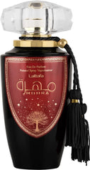 Lattafa Mohra bottle closeup for signature scent discovery