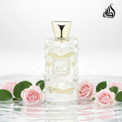 Lattafa Musk Mood cap detail emphasizes the secure design and luxury.