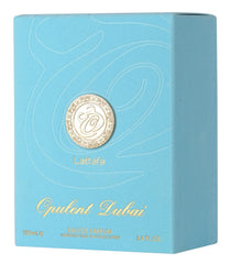 Lattafa Opulent Dubai on skin demonstrates long-lasting, sophisticated presence.