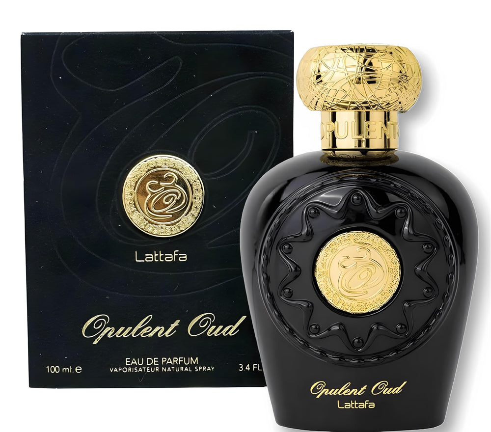 Lattafa Opulent Oud spray action suggests easy application for daily or special occasions