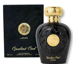 Lattafa Opulent Oud spray action suggests easy application for daily or special occasions