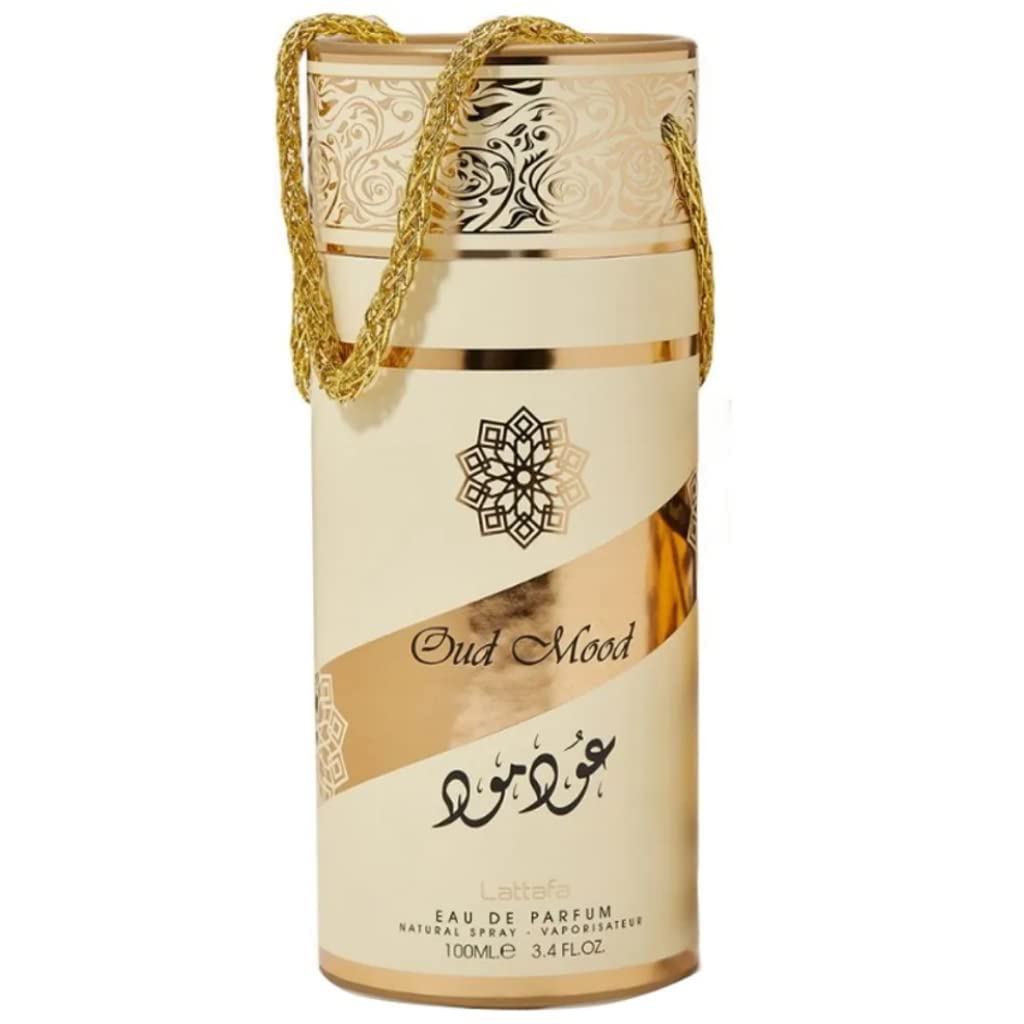 Lattafa Oud Mood saffron top notes suggest warm, spicy opening