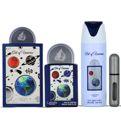 Lattafa Pride Art of Universe travel-sized EDP, portable fragrance on the go