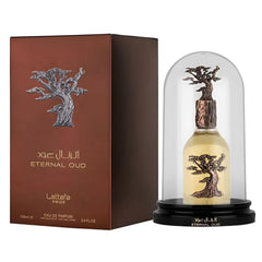 Lattafa Pride Eternal Oud bottle side, sleek design for everyday scent