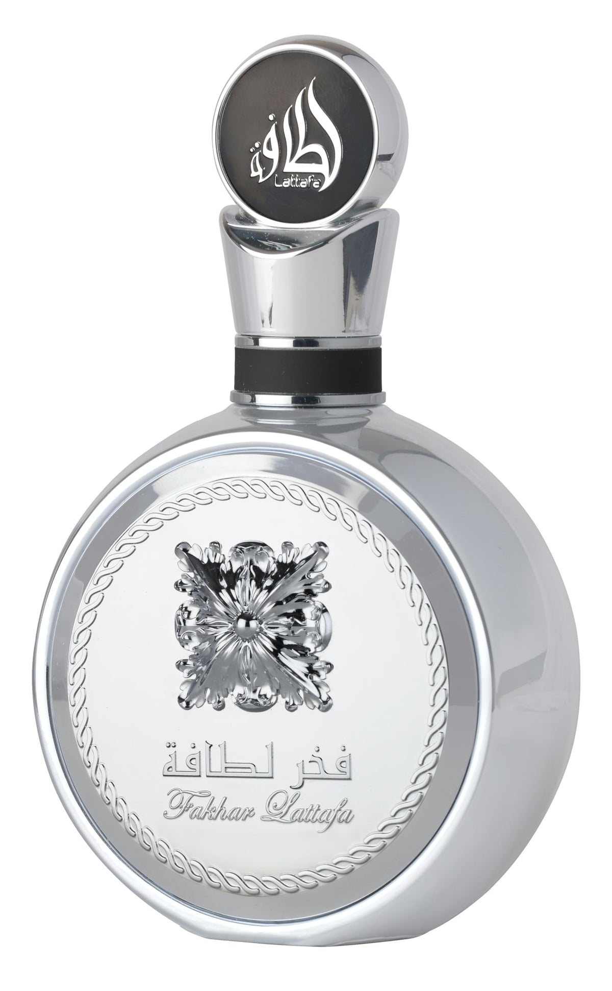 Lattafa Pride Fakhar Platin bottle front for daily wear