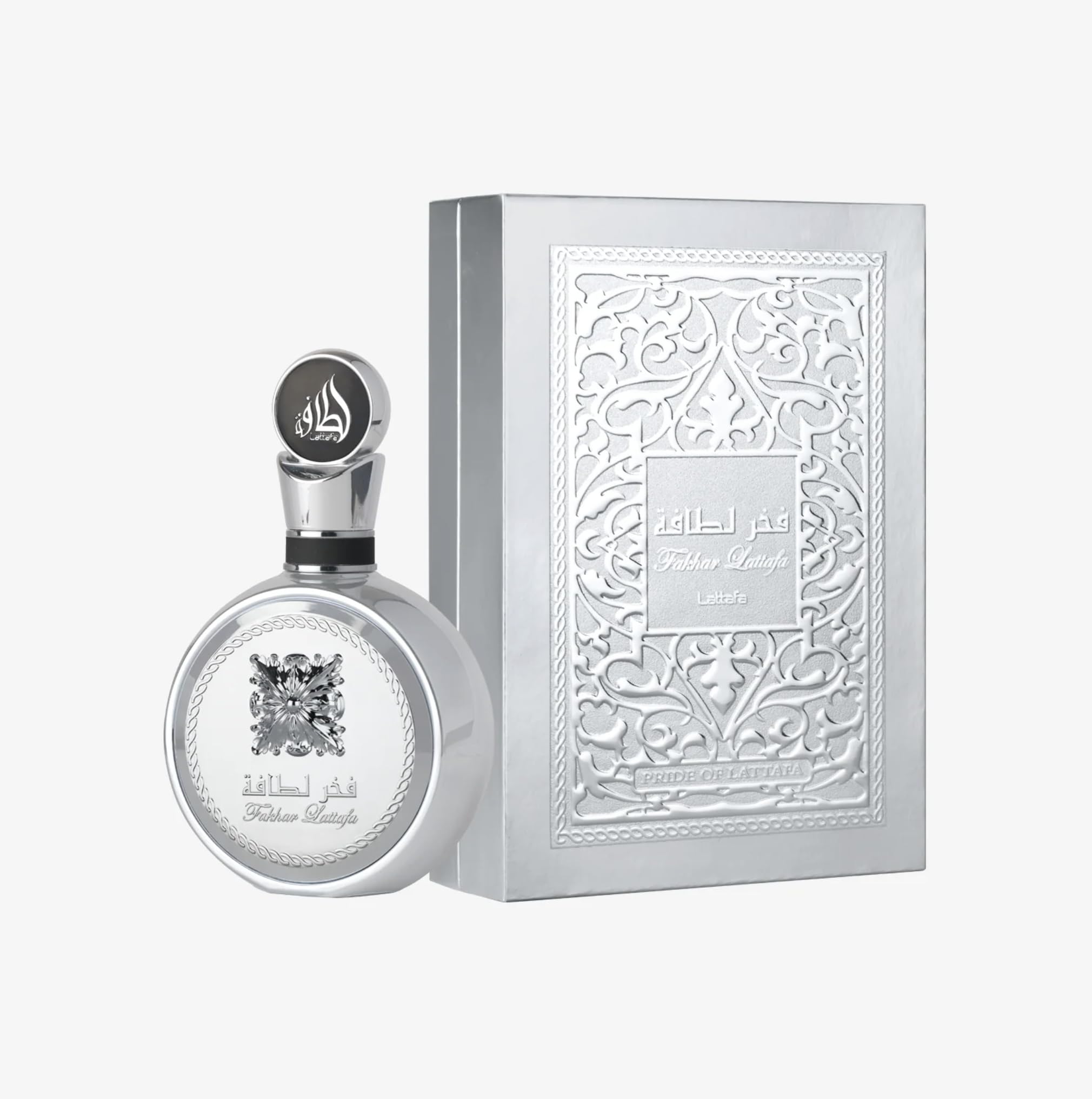 Lattafa Pride Fakhar Platin pulse points ideal for refreshing during day