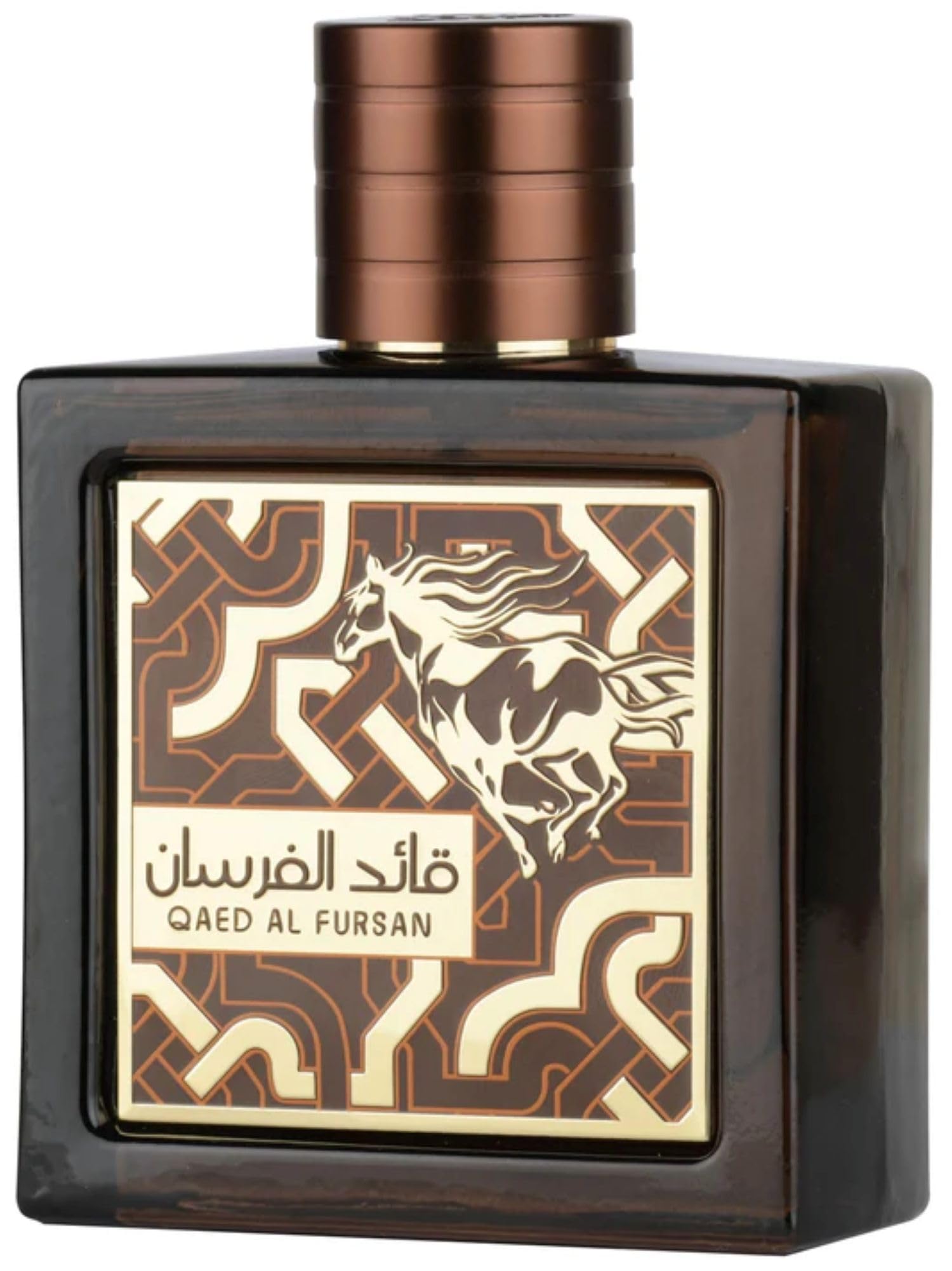 Lattafa Qaed Al Fursan Untamed bottle-front showcases bold, long-lasting aroma for evening wear