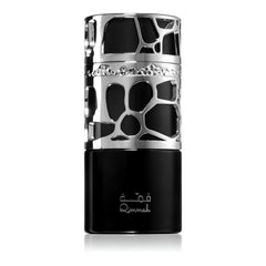 Lattafa Qimmah bottle front view for confident everyday wear