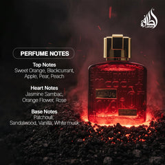 Lattafa Ramz Gold EDP spray shown for day and night versatility.