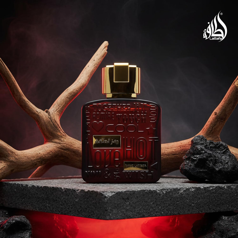 Lattafa Ramz Gold visual emphasizing opulent oriental-spicy character.