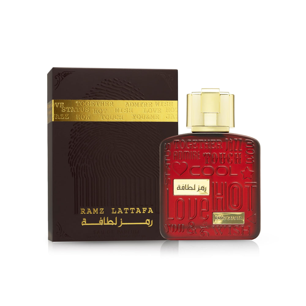 Lattafa Ramz Gold woody notes depth with sandalwood and guaiac wood.