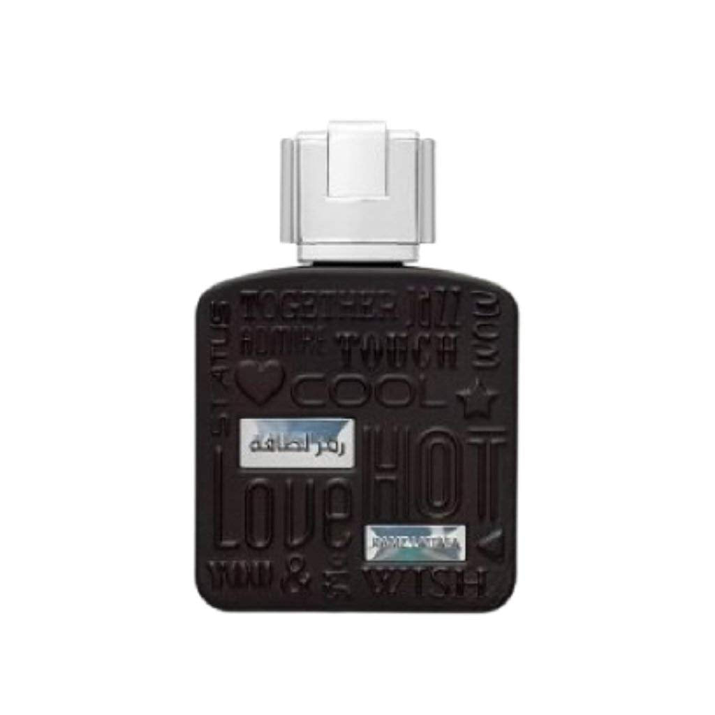 Lattafa Ramz Silver bottle base notes featuring vanilla, tonka and guaiac warmth