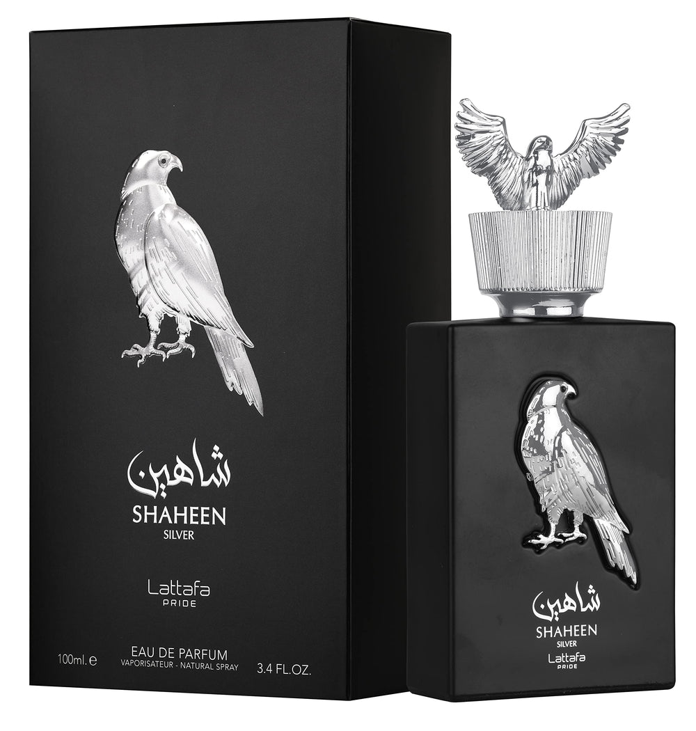 Lattafa Shaheen Silver unisex fragrance ideal for versatile daily wear across seasons.
