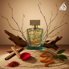 Lattafa Sheikh Al Shuyukh Supreme worn on the wrist for a confident, elegant presence.