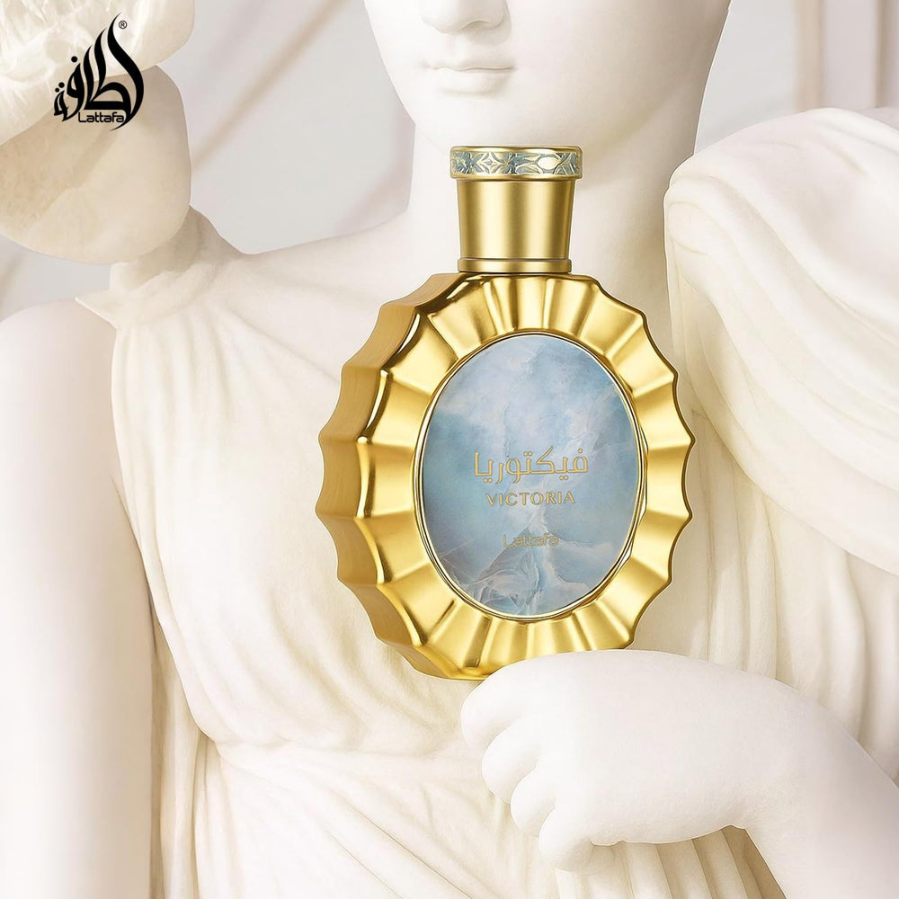 Lattafa Victoria worn at evening events to elevate sophistication