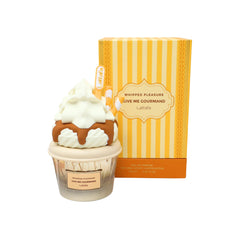 Lattafa Whipped Pleasure bottle front, creamy gourmand notes for everyday luxury.