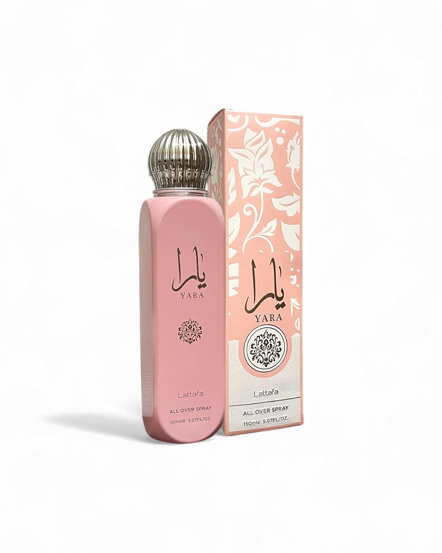 Lattafa Yara All Over Spray applied on the body for a refreshing, long-lasting aroma