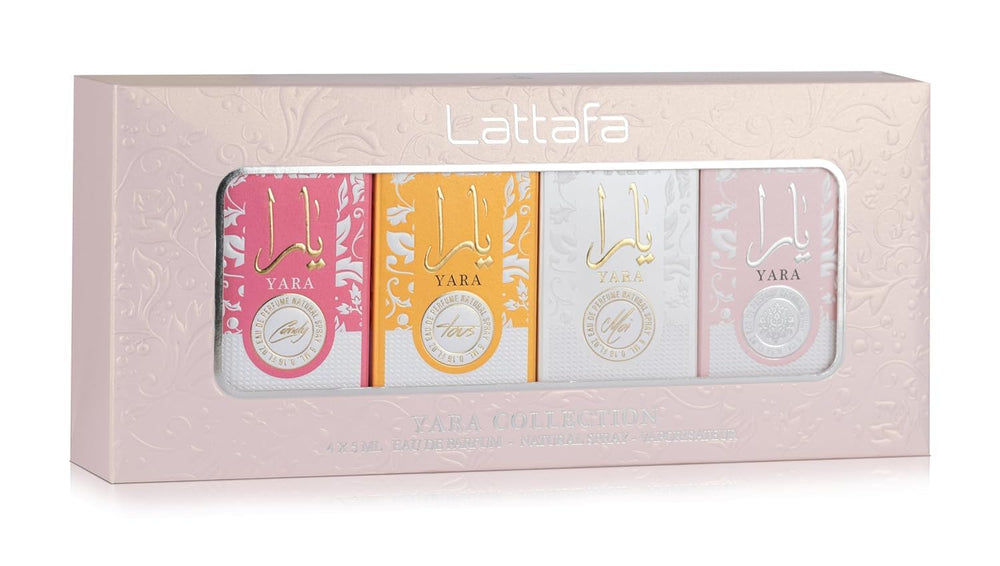 Lattafa Yara Candy bottle highlights bright, playful notes ideal for casual daytime wear.