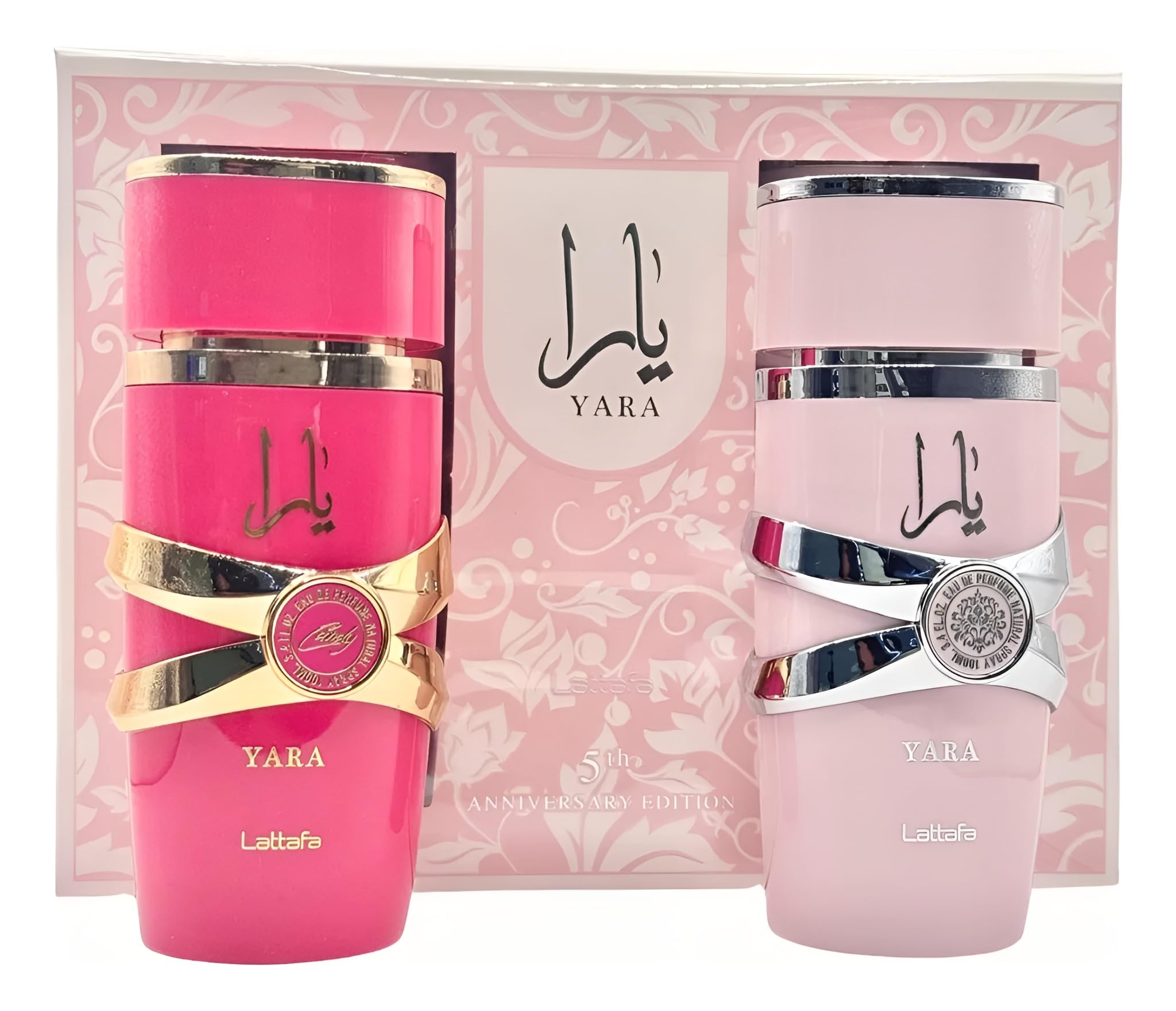 Lattafa Yara Candy EDP bottle close-up with fruity sparkle and warmth.
