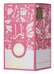 Lattafa Yara Candy on-skin experience suggests sweet floral warmth and lasting fragrance.