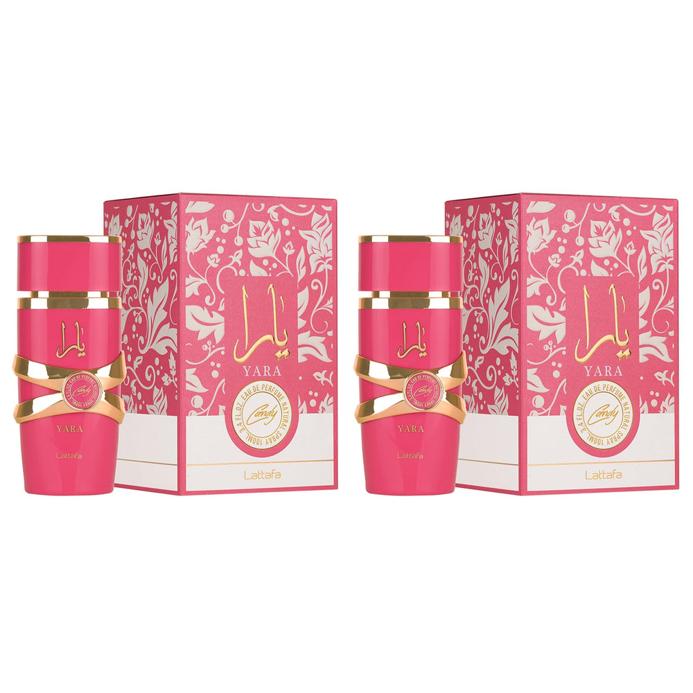 Lattafa Yara Candy EDP packaging box, gift-ready presentation and home display