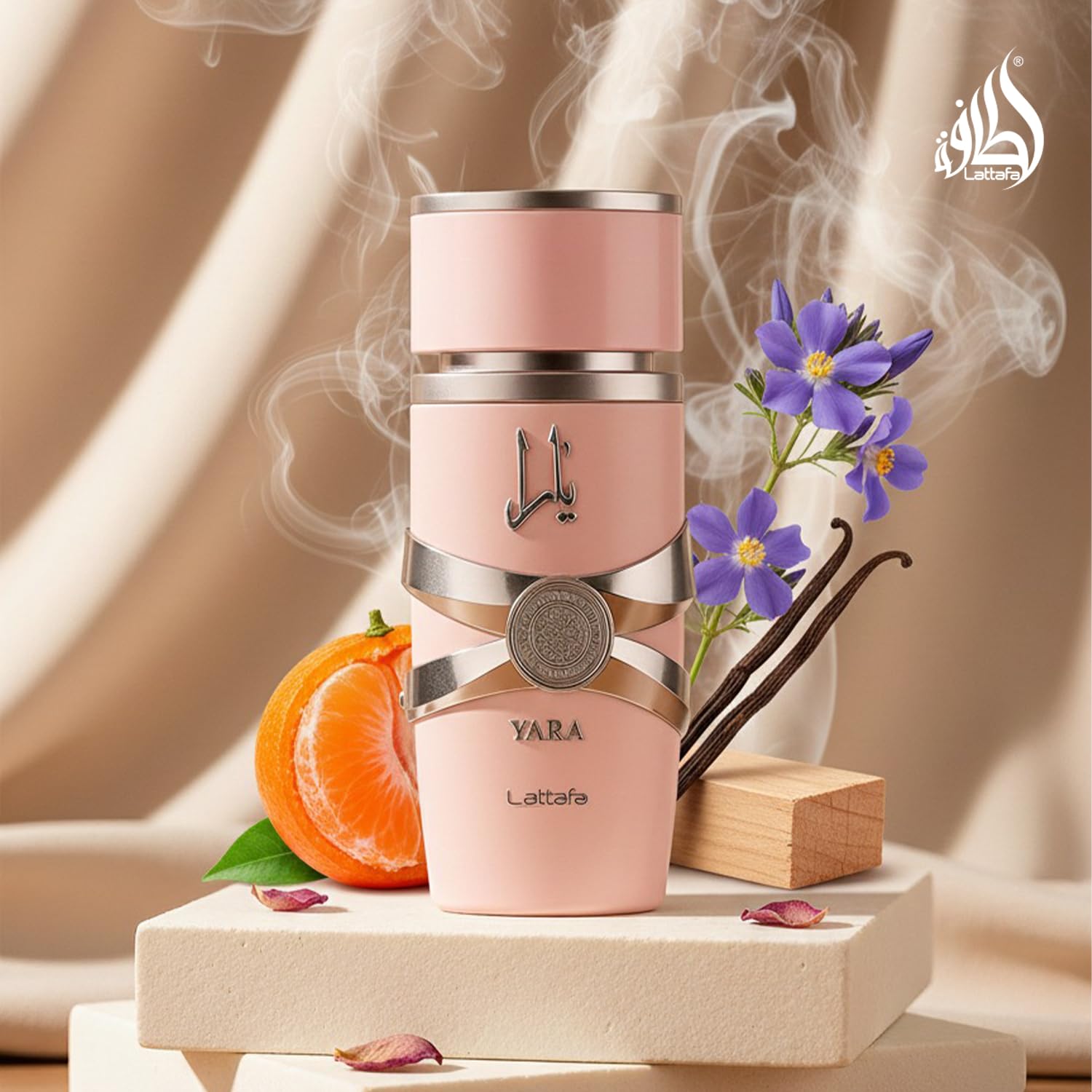 Lattafa Yara sleek bottle design adds modern luxury to vanity