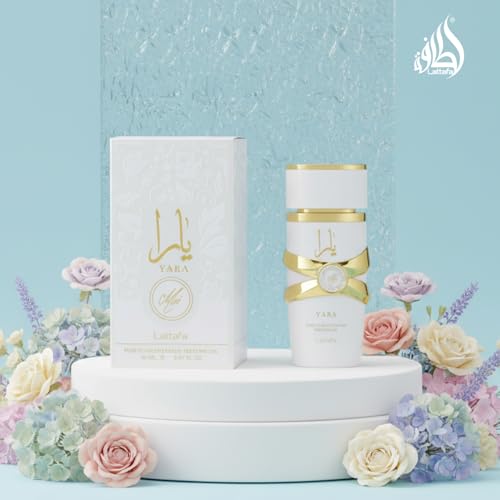 Lattafa Yara Moi heart notes of tuberose and jasmine create creamy floral allure