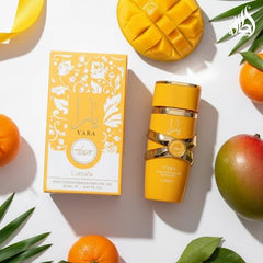 Lattafa Yara Tous application pour shows quick-dab for tropical mood.