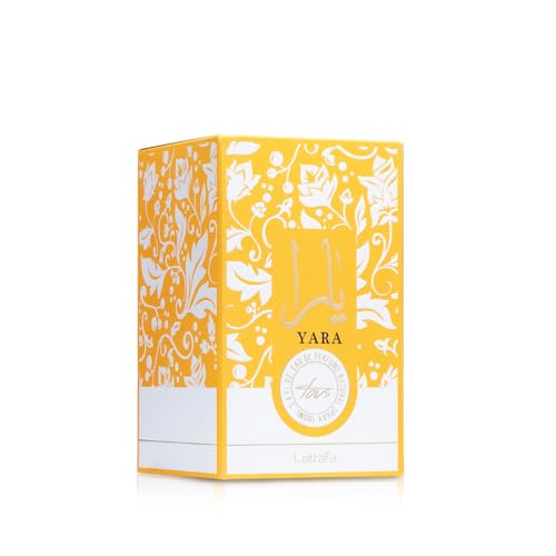 Yara Tous base notes cashmeran vanilla musk deliver warm persistence.