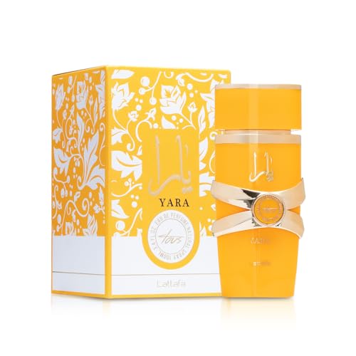 Yara Tous heart notes jasmine heliotrope orange blossom for floral charm.