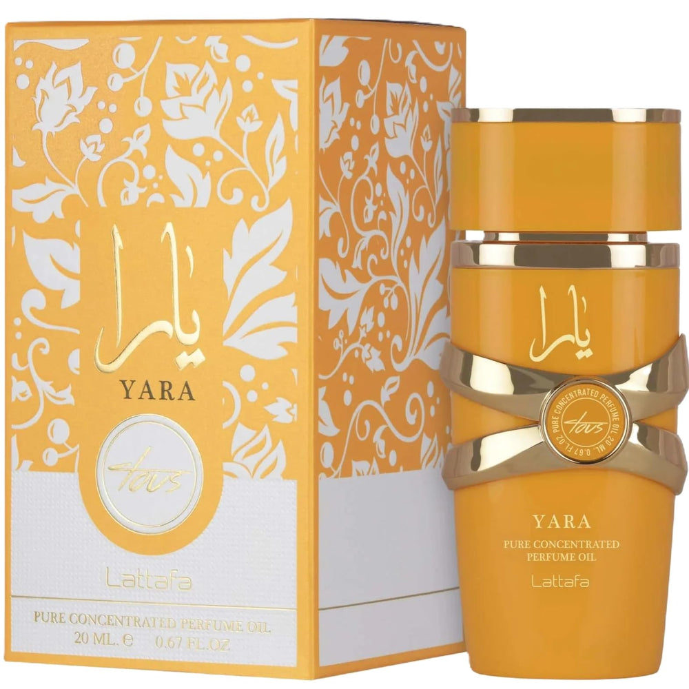 Lattafa Yara Tous travel packaging ideal for on-the-go fragrance.