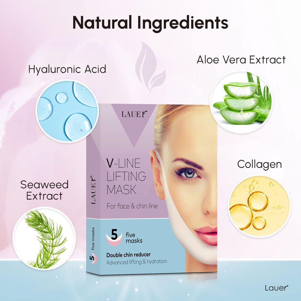 Lauer Cosmetic Collagen Hyaluronic Acid Mask emphasizes plumping and hydration benefits for skin