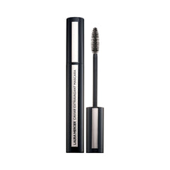 Laura Mercier Caviar Extravagant Mascara bottle shows deep black shade for dramatic lashes.