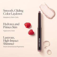 Laura Mercier Caviar Stick Moonlight blend-ability showcases seamless gradient without harsh edges.