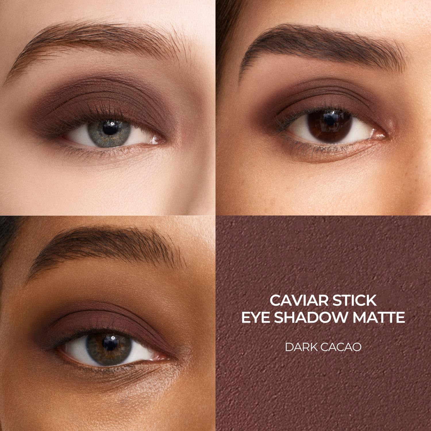 Laura Mercier Caviar Stick swiped on eyelid for quick application