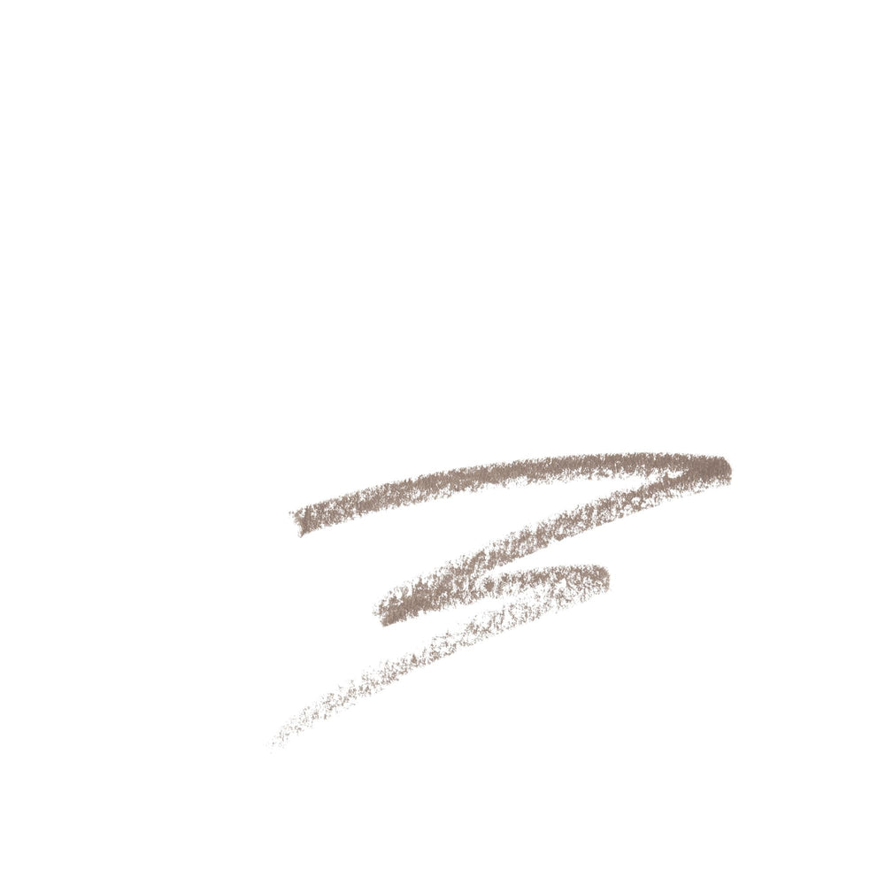 Laura Mercier eyebrow pencil application shot highlights creamy texture for smooth natural filling