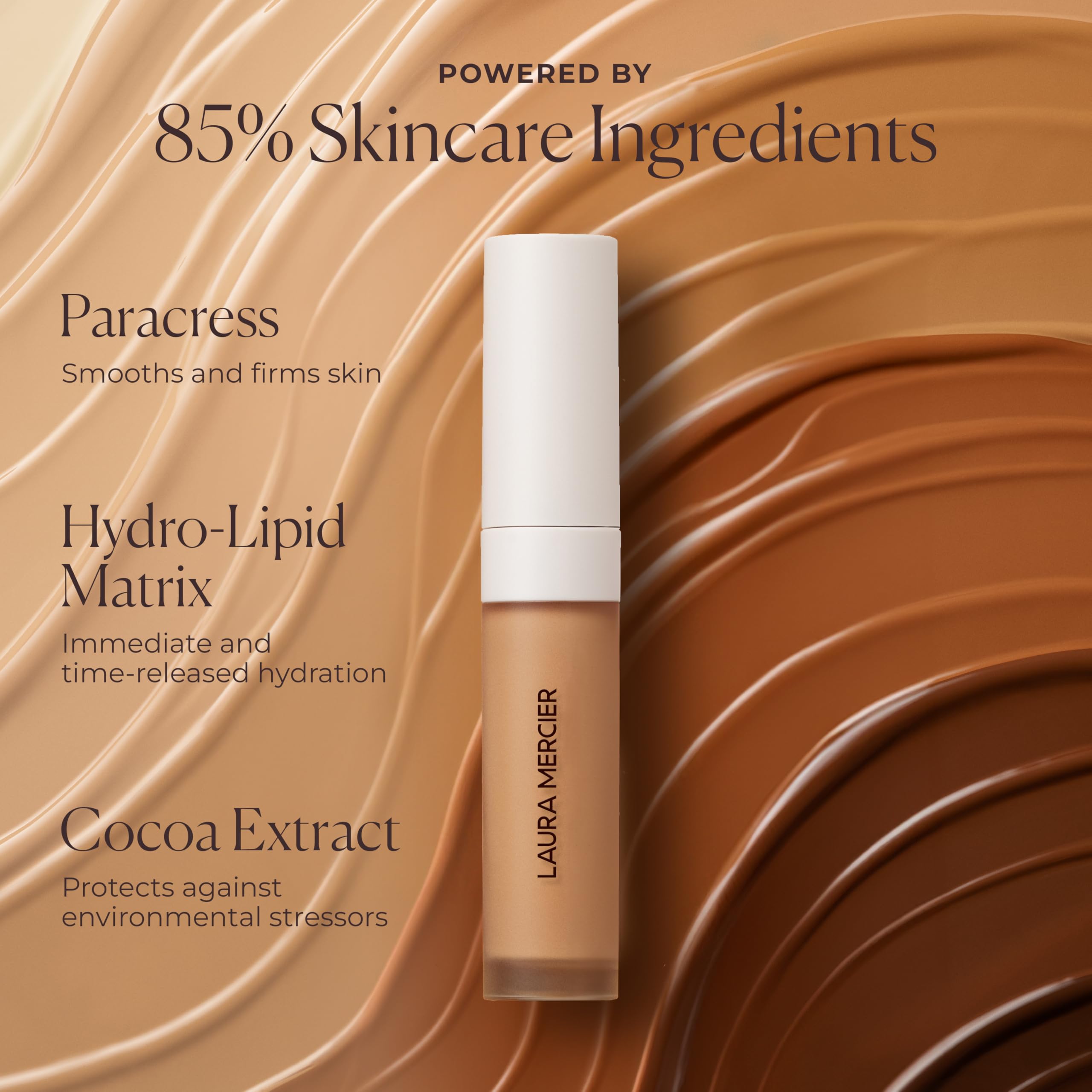 Laura Mercier Real Flawless serum concealer daylight swatches for shade 2C2